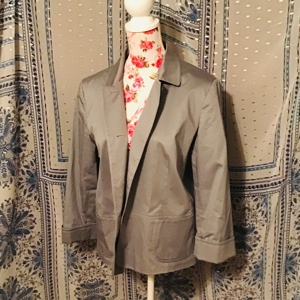 Nwot Talbots Beautiful Lined Jacket - image 2